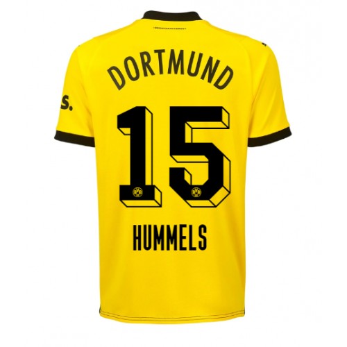 Pánský Fotbalový dres Borussia Dortmund Mats Hummels #15 2023-24 Domácí Krátký Rukáv